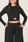 Kadın İspanyol Paça Crop Kaşkorse Takım 3885-24 - 4