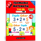 İşlemlerle Matematik YAZ-SİL Kitabı (Okul Öncesi ve 1-2-3. Sınıflar) - 1