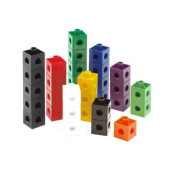 Numberblocks , Geçmeli Birim Küpler (2X2X2 CM) 100'lü - 3