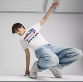 Puma 683207-02 Graphics Sports Tee Tişort Erkek T-Shirt thumbnail 3