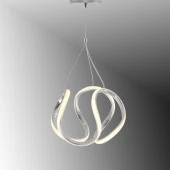 TT Aydınlatma TT306-25-KR  Orta Kavis Krom Kaplama Ledli Avize thumbnail 1