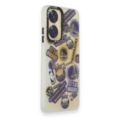 Realme C55 Kılıf Estoril Desenli Seri Silikon Kapak - 6