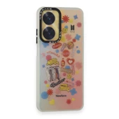 Realme C55 Kılıf Estoril Desenli Seri Silikon Kapak - 11