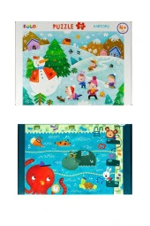 40 Parça Puzzle 2 Li Set - 1