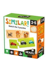 Headu 3 Parçalı Benzerini Bul Yapboz - 1