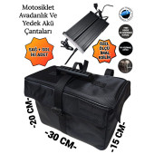 Motosiklet Yedek Akü Ve Avadanlık Çantaları - 3