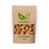 Naturşah Kabuklu Acı Badem (Bitter Almond) 500 Gr - 1