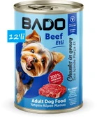 Bado Yetişkin Yaş Köpek Maması Etli 400Gr 12'li - 3