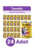 Bado Yetişkin Yaş Kedi Maması Tavuk Etli 400Gr 24'lü - 1