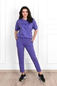 Kadın Kısa Kollu Yüksel Bel Eşofman Takımı 3716-23 thumbnail 1