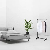 Handy Mate Nario Yükseklik Ayarlı ElbiseAskısı-Siyah/Krom 85x95-160x43 cm - 4