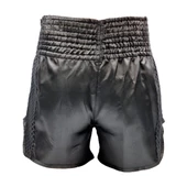 DragonDo MT3025 Black Night Muay Thai Şortu Siyah Antrenman Şortu - 5