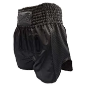 DragonDo MT3025 Black Night Muay Thai Şortu Siyah Antrenman Şortu - 2