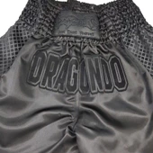 DragonDo MT3025 Black Night Muay Thai Şortu Siyah Antrenman Şortu - 6