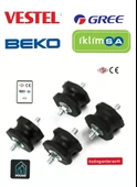 İnverter 9000 VE 12000 Btu Klima Takozu - 1