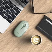 Logıtech Mouse Pebble M350 Kablosuz BT Optik Mouse (Yeşil) - 2