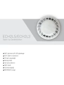 EDS ECH2L5 5 Pimli Çift LED Göstergeli BSI EN54-5 Onaylı Isı Dedektörü - 3