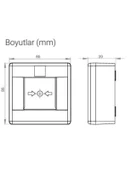 EDS ACB Acil Çıkış Butonu - 6