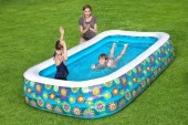Bestway Funky Floral Şişme Aile Havuzu Jumbo Boy ( Okyanus Desenli ) - 7