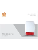 EDS AS240M Yürüyen LED Göstergeli Harici Siren - 2