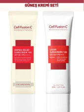 Cell Fusion C Derma Relief 100 Spf 50 /pa Çocuklar Ve Yetişkinler Için Güneş Kremi ve Laser Pa Güneş Kremi 50 ml - 1