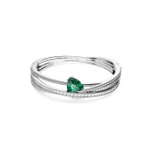 5665327 Swarovski Bilezik Hyperbola:Bangle Db Gre/Rhs M - 1