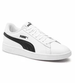 Puma Smash 3.0 Buck Beyaz Erkek Spor Ayakkabı - 392336 08 - 2
