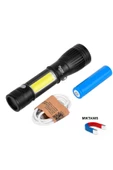 Watton Uzun Menzilli El Feneri Mıknatıslı  Wt-602 - 1