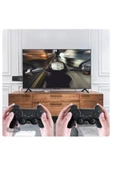ONREZ Yeni Nesil 2.4g Kablosuz Çift Kol Retro Oyunlar 4k Game Stick  Atari - 3