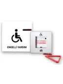 EDS EDA-TA Serisi Sesli Uyarı Sistemi İpli Çağrı Sistemi - 1