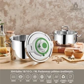 Amboss Ocean 4-6 Litre Matik Düdüklü Tencere Seti (Yeşil) - 1