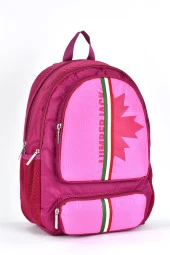 Lumberjack Çok Gözlü Unisex 2'li Okul Çantası Seti Okul Çantası ve Kalemlik Pembe LMCAN24012 - 3