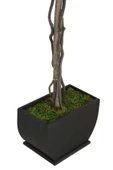 Yapay Ağaç Bodur Akçaağaç Ağacı 150cm Bordo-Sarı-Yeşil - 5