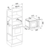 Franke Ankastre Set Siyah (FPJ 915 V BK A-FHNS 905 4G TC B-FSL 86 H BK-FSL 20 MW BK) - 8