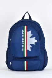 Lumberjack Okul Sırt Çantası Unisex Çok Gözlü Günlük Seyahat Sırt Çantası Lacivert LMCAN24014 thumbnail 1