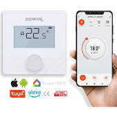 General Mıtra 25 Smart Kablosuz Wi-Fi Kontrollü Akıllı Oda Termostatı - 1