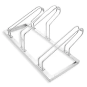 Bisiklet Park Yeri Üçlü Galvaniz, Park Sehpası 40x105 cm - 1