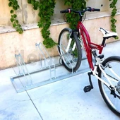 Bisiklet Park Yeri Dörtlü Galvaniz, Park Sehpası 40x140 cm - 3