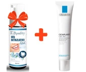 E2'quality Diş Beyazlatıcı Köpük + La Roche Posay Cicaplast B5 Jel 40 ML Yatıştırıcı Jel - 1