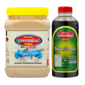 Çavuşoğlu Beyaz Tahin 930g + Üzüm Pekmezi 1000g - 1