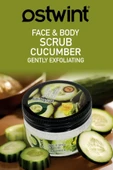 Ostwint Scrub Salatalık Cucumber Özlü Vücut Peelingi 300 ml - 1