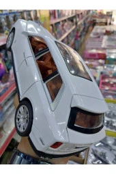 Rolls Royce  Cullınan Dıecast Beyaz Metal 1.24 Koleksiyon Model Işıklı Sesli Far Araba - 2