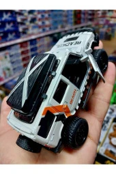 Hummer Offroad Metal Jip V8 4x4 Diecast Araba Kapılar Ve Tavan Bagajı Açılır - 3