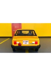 MURAT 131 1:36 MODEL OYUNCAK ARABA 13 CM Sarı - 4