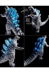 Godzilla Ses Efekti 25x15.5cm Dinazor Kırılmaz Oyuncak Dinozor Godzila Piller Dahil - 2