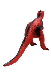 Oyuncak 47 Cm Dinazor T-rex Sesli Yumuşak Soft Oyuncak Kırmızı - 4