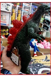 Sesli Yumuşak Godzilla 68 Cm Godzila Monster Canavar Sesli Dinazor Dev Boyda Kaliteli Oyuncak - 4