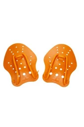 Yüzme Yardımcısı Orta Boy M Beden Çift El Paleti Turuncu Renk El Paledi - 1