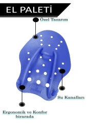 Ayarlanabilir Yüzme El Paleti Taşıma Çantalı 4 Renk - Yüzme Yardımcısı Deniz Ve Havuz Için Uygun - 3