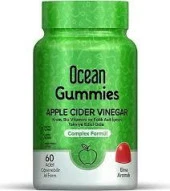 Ocean Gummies Apple Cider Vinegar 60 Çiğnenebiilir Jel thumbnail 1